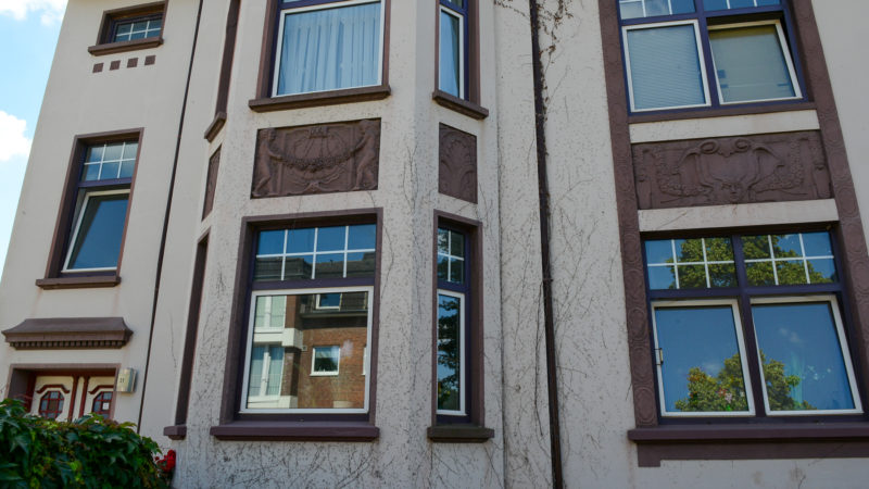 Denkmalgeschützte Fassade-1