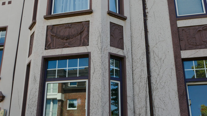 Denkmalgeschützte Fassade-2