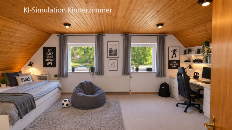 KI-Simulation Kinderzimmer